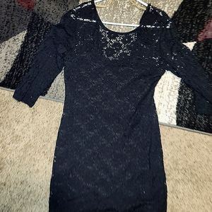 Black lacey dress
